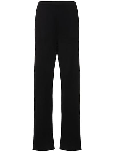 Extreme Cashmere - Rush羊绒混纺针织裤子