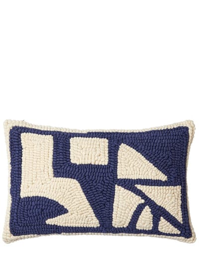 The Conran Shop - Ira Knotted Blue抱枕