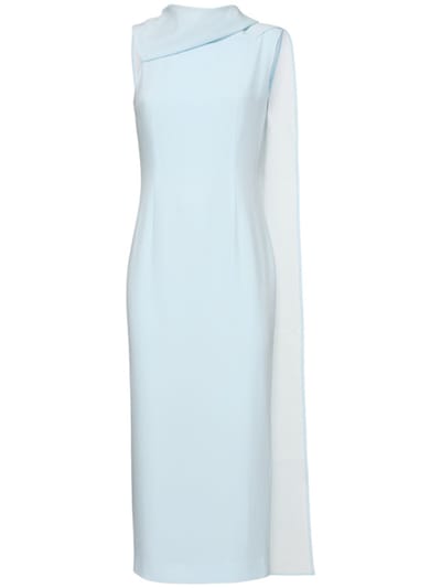 Roland Mouret - 绸缎绉纱迷笛连衣裙