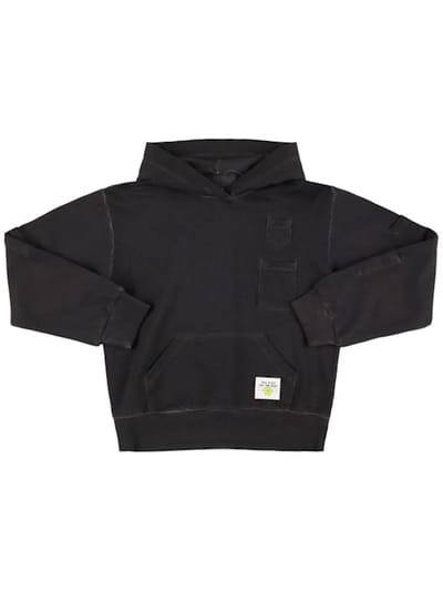 MM6 Maison Margiela - 拉绒棉质连帽卫衣