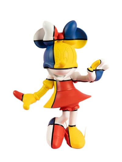 Leblon Delienne - Minnie Welcome Mondrian Art Collection 1装饰摆件