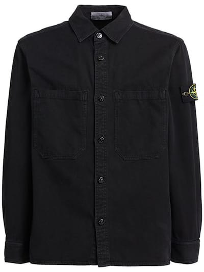 Stone Island - Cotton shirt with chest pockets