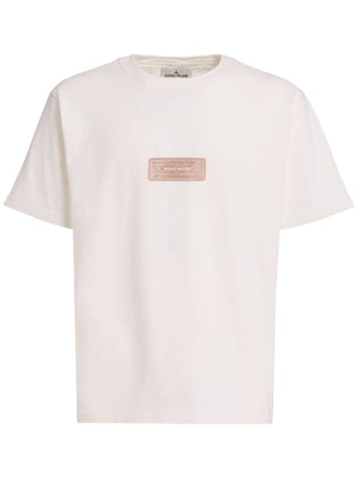 Stone Island - 胸前印花 T 恤