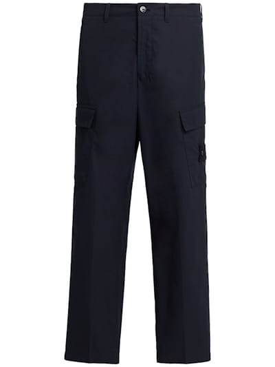 Stone Island - 宽腿口袋裤
