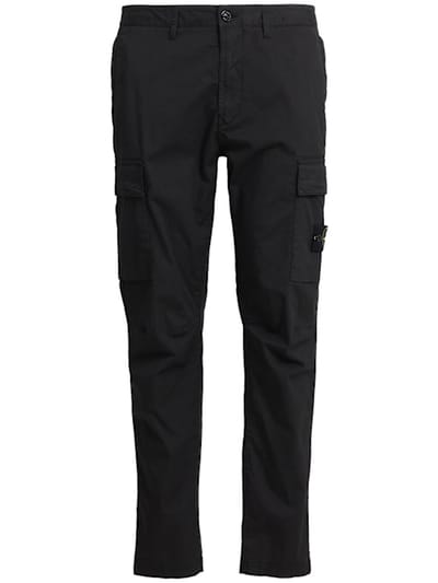 Stone Island - 直筒裤，带侧袋