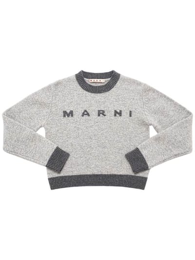 Marni Junior - 羊毛和羊绒针织毛衣
