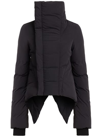 Rick Owens - 短款高领羽绒外套