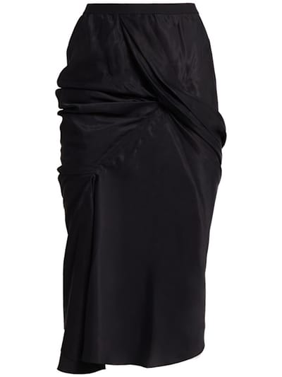 Rick Owens - 披肩钱包裙