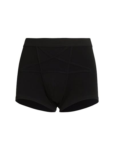 Rick Owens - 带有可见弹性的行李箱