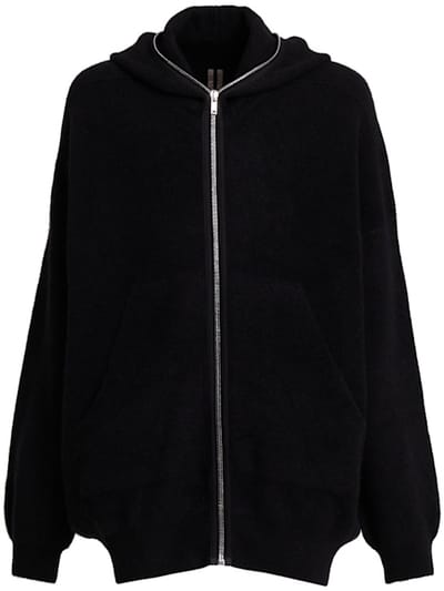 Rick Owens - 拉链连帽背心