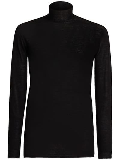 Rick Owens - 长袖高领衫