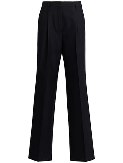 Dries Van Noten - 宽腿褶皱裤