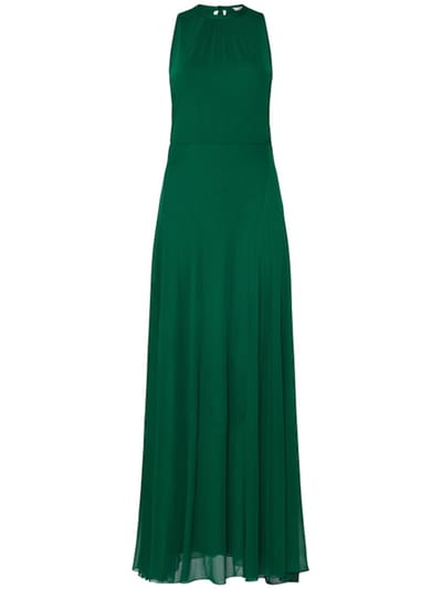 Max Mara - Long dress with round neckline
