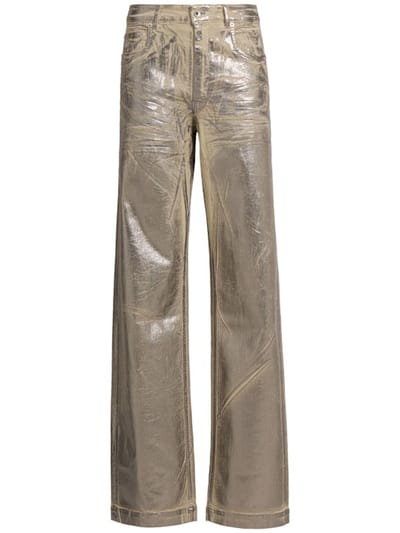 Rick Owens DRKSHDW - 高腰宽腿牛仔裤