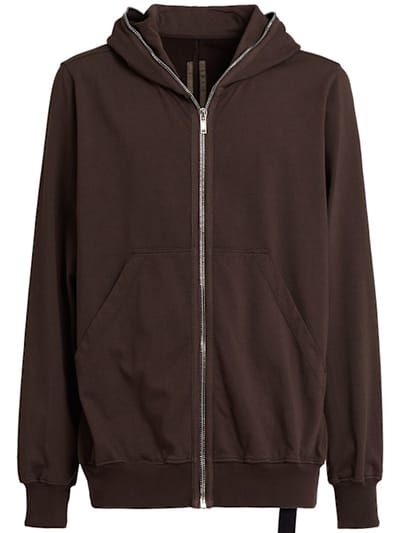 Rick Owens DRKSHDW - 带拉链的连帽衫