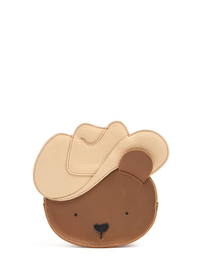 Donsje - Bear leather backpack