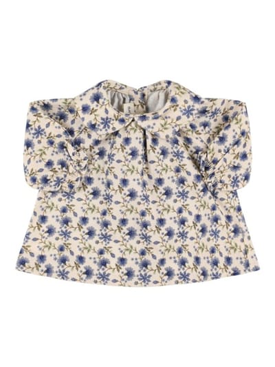 Babe & Tess - Printed cotton jersey shirt