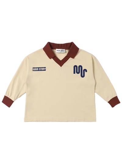 Main Story - Cotton piquet polo shirt