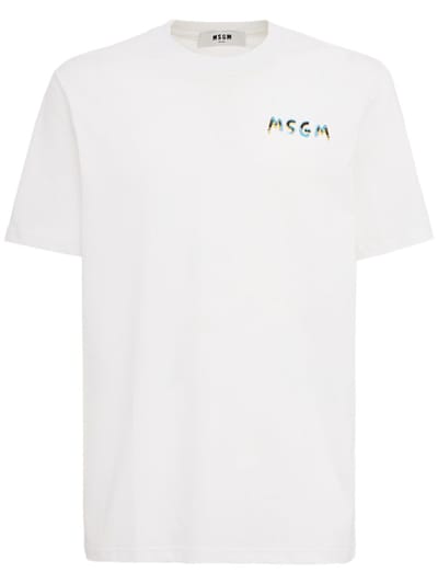 MSGM - 圆领短袖T恤
