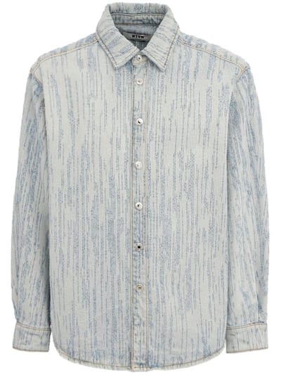 MSGM - 棉质牛仔衬衫