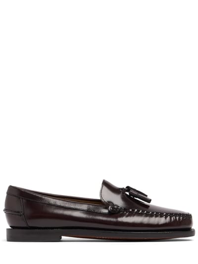 Sebago - Mocassini in pelle di vitello con nappine