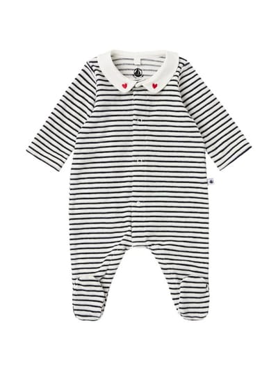 Petit Bateau - 印花棉连身衣