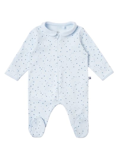 Petit Bateau - 印花棉连体衣