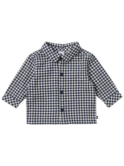 Petit Bateau - 经典领剪裁衬衫