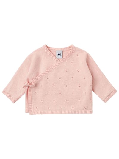Petit Bateau - 棉和羊毛针织开衫