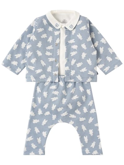 Petit Bateau - 棉质开衫、连体衣和长裤