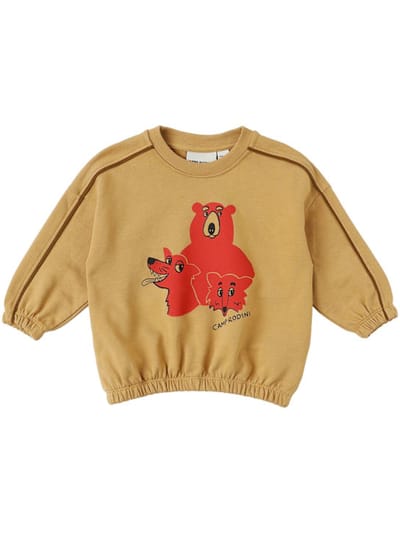 Mini Rodini - 印花棉质卫衣
