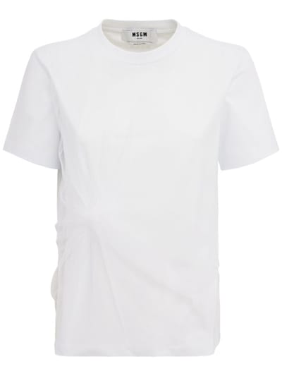 MSGM - 棉质T恤