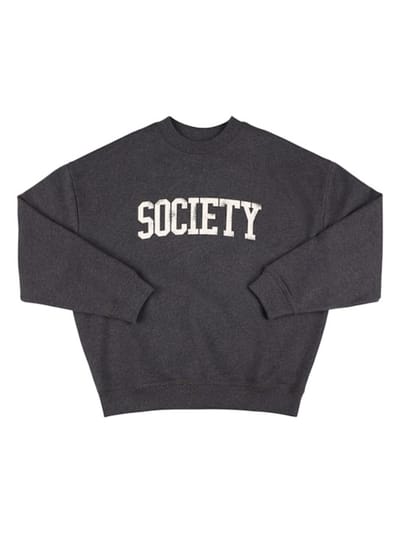 The New Society - 带logo的棉质卫衣