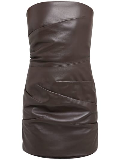 The Attico - Draped Tube Dress