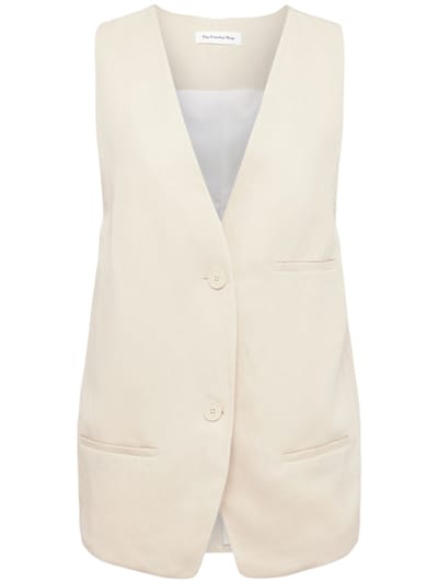 The Frankie Shop - Short jacket with center button fastening