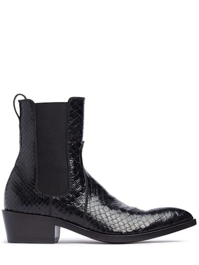 Tom Ford - 切尔西弹性 ankle 靴子