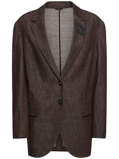 Brunello Cucinelli - 翻领短夹克