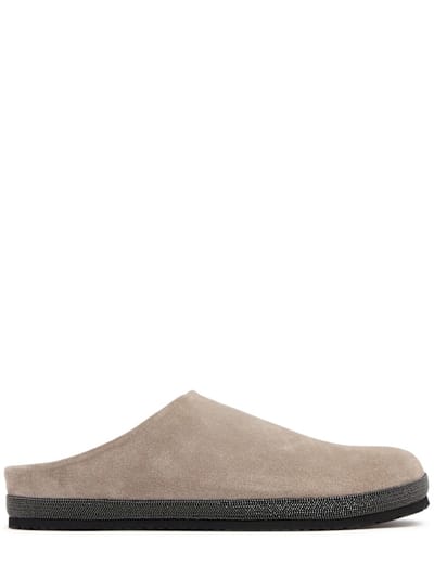 Brunello Cucinelli - 圆头木屐