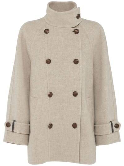 Brunello Cucinelli - 双排扣高领外套