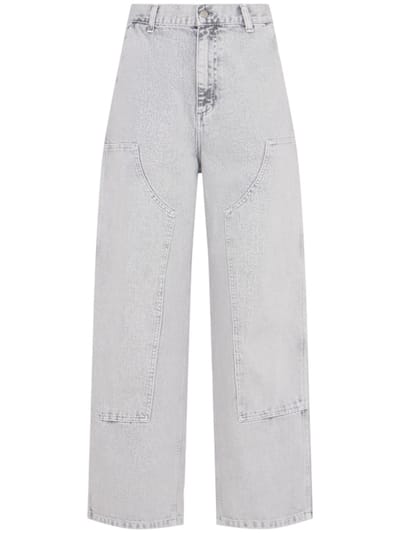 Carhartt WIP - 高腰宽腿牛仔裤