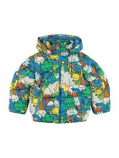 Stella McCartney Kids - 印花聚酯夹克
