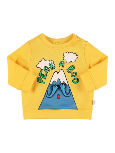 Stella McCartney Kids - 棉质印花卫衣