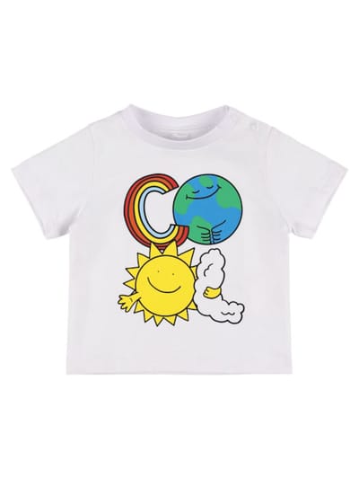 Stella McCartney Kids - 印花棉质T恤