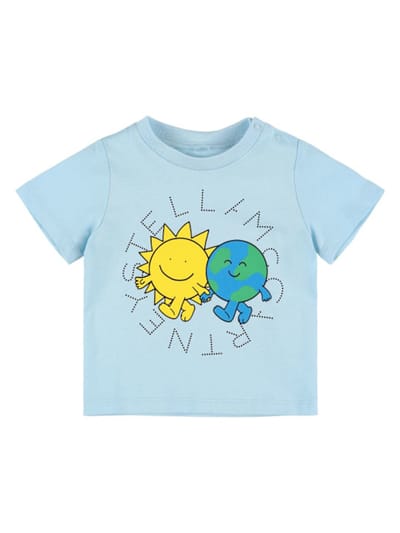 Stella McCartney Kids - 印花棉质T恤