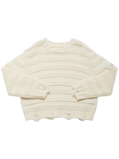 MM6 Maison Margiela - 羊毛混纺针织毛衣
