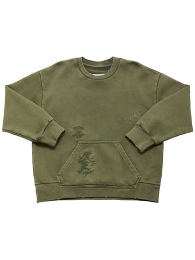 MM6 Maison Margiela - 棉质圆领卫衣