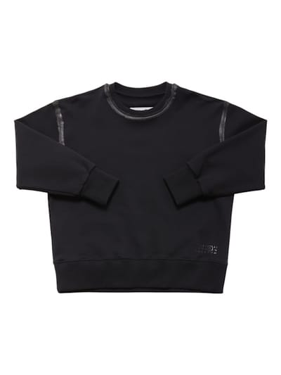 MM6 Maison Margiela - 棉质圆领汗衫