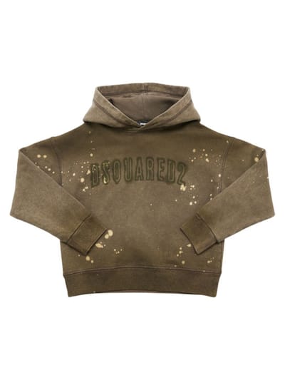 Dsquared2 - 连帽棉质卫衣