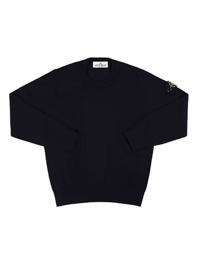 Stone Island Junior - 毛衣针织高领毛衣