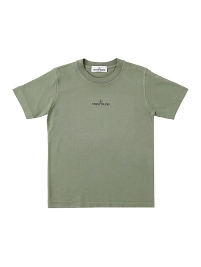 Stone Island Junior - 印花棉质T恤
